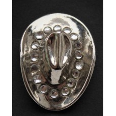 Silver Cowboy Lapel/Hat Pin